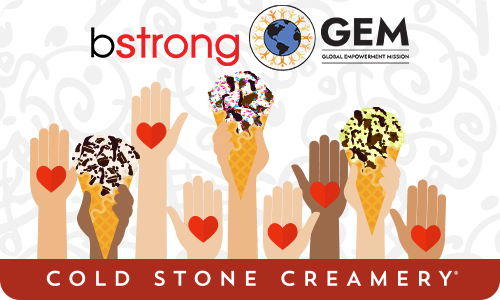 Give Back Cold Stone Creamery Gift Card